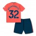 Everton Jarrad Branthwaite #32 Bortedraktsett Barn 2023-24 Korte ermer (+ Korte bukser)